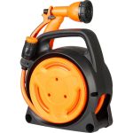 Furtun cu tambur/rola pentru gradina, pistol de stropit, accesorii, 5/16", 10 m, Strend Pro - imagine 3