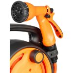 Furtun cu tambur/rola pentru gradina, pistol de stropit, accesorii, 5/16", 10 m, Strend Pro - imagine 4