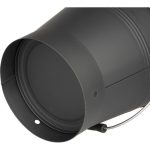 Galeata/recipient pentru cenusa, metal, negru, 8 L, Strend Pro