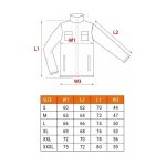 Geaca de lucru, vesta, 3 in 1, reflectorizanta, poliester, galben, model Hi-Vis, marimea L/52