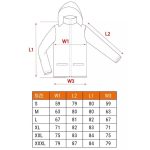 Geaca de lucru, poliester, impermeabila, galben, model Visibility, marimea XXXL/58, NEO - imagine 8