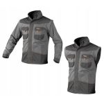 Geaca de lucru, convertibila in vesta, 2 in 1, maneci detasabile, bumbac, marimea S/48, NEO - imagine 8