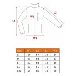 Geaca de lucru, reflectorizanta, lana polara, portocaliu, model Visibility, marimea S/48, NEO - imagine 6