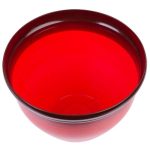 Ghiveci decorativ de flori, rotund, rosu, 38x28.5 cm, Strend Pro