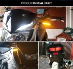 Set 2 lampi Semnalizare Moto SECVENTIALA, cu 2 functii, pozitie si semnalizare, AVX-ZD59B - imagine 7