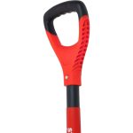 Harlet, cazma, ascutit, cu margini zimtate, coada fibra de sticla, 22x30x115 cm, Strend Pro Premium RedShark - imagine 3