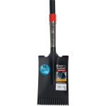 Harlet, cazma, drept, cu capat zimtat, coada fibra de sticla, 17x30x115 cm, Strend Pro Premium RedShark - imagine 5