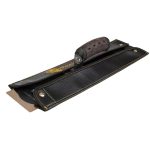 Husa de protectie si transport pentru gletiera, piele, 43x14 cm, Olejnik