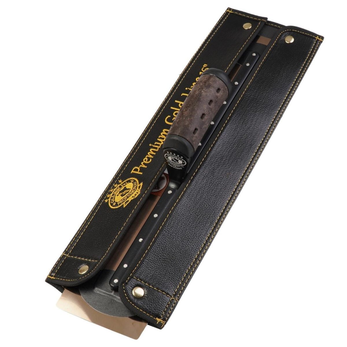 Husa De Protectie Si Transport Pentru Gletiera, Piele, 46X14 Cm, Olejnik - Imagine 3