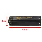 Husa de protectie si transport pentru gletiera, piele, 43x14 cm, Olejnik - imagine 5