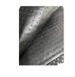 Covorase Auto Universale, din cauciuc sintetic moale, culoare Neagra cu dunga Rosie - imagine 3