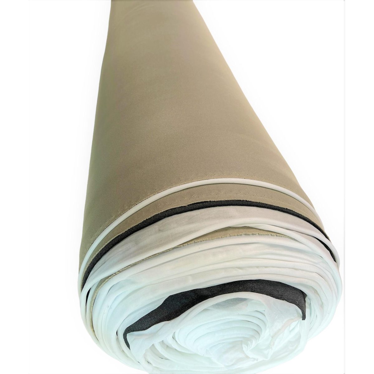 Material Pentru Reconditionare Plafon Auto, Material Textil Cu Spate Buretat, Culoare Bej, Dimensiune 2M X 1,50M