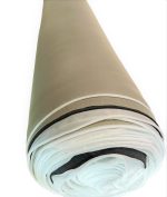 Material pentru reconditionare plafon auto, material textil cu spate buretat, culoare Bej, dimensiune 2m x 1,50m - imagine 3