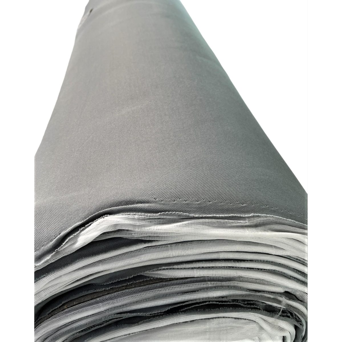 Material Pentru Reconditionare Plafon Auto, Material Textil Cu Spate Buretat, Culoare Gri Deschis, Dimensiune 2M X 1,50M
