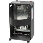 Incalzitor pe gaz, 2 in 1, ventilator electric, aprindere piezoelectrica, cu roti, furtun, regulator, 1.5-4.2 kW, 110-305 g/h, Strend Pro - imagine 7