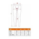 Indispensabili termici, model Coolmax, albastru, marimea S/M, NEO