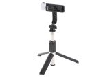 Set 3in1, Selfie Stick cu Lampa LED si Trepied, conectare Bluetooth, alimentare USB - imagine 13