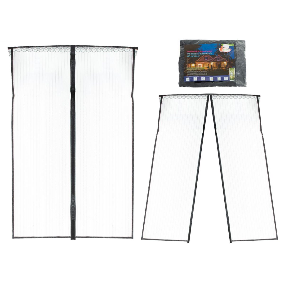 Plasa De Tantari Magnetica Pentru Usa, Dimensiune 85 X 210 Cm
