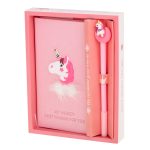 Set Cadou pentru Copii Caiet cu Unicorn
