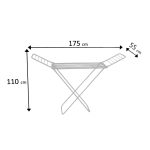 Uscator rufe pliabil, capacitate de uscare 12.7 m, 175x55x110 cm