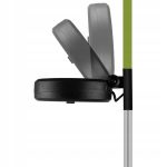Lampa solara pentru gradina, Gardlov, trandafir cu 3 flori, 3 LED, 5 culori, 80 cm - imagine 9