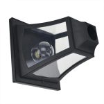 Lampa solara tip felinar pentru gradina, 3 LED, 51.5x47x182.5 cm - imagine 3