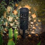 Set 4 lampi solare de gradina cu picior si agatatoare tip "Felinar" cu LED - imagine 3