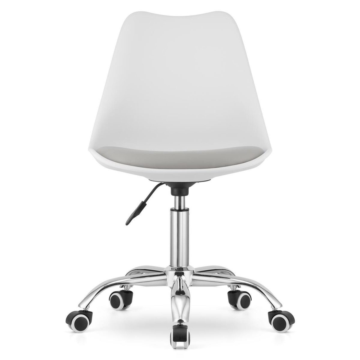 Masa De Toaleta/Machiaj + Scaun Alba, Alb, Cu Oglinda Si Led-Uri, Irina, 94X43X141 Cm