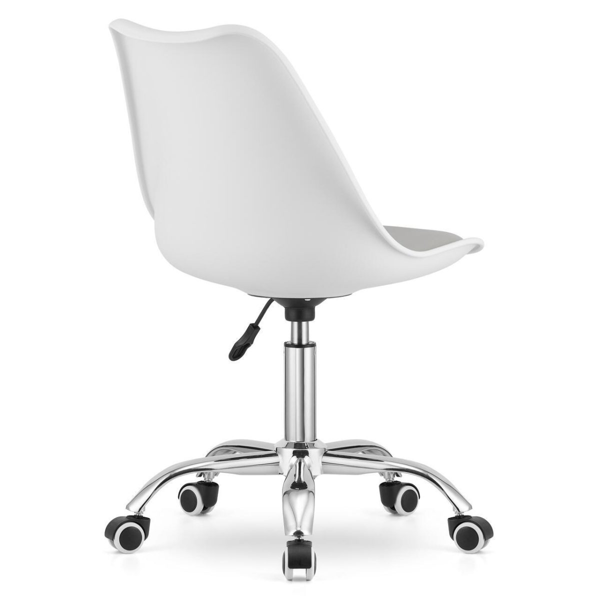 Masa De Toaleta/Machiaj + Scaun Alba, Alb, Cu Oglinda Si Led-Uri, Irina, 94X43X141 Cm - Imagine 5
