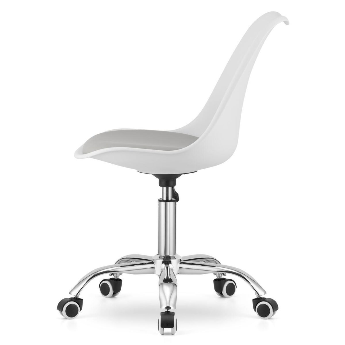 Masa De Toaleta/Machiaj + Scaun Alba, Alb, Cu Oglinda Si Led-Uri, Irina, 94X43X141 Cm - Imagine 12