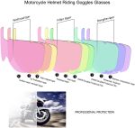 Masca de Protectie cu Ochelari Detasabili, cu destinatie Moto, ATV, SSV, QUAD - imagine 4