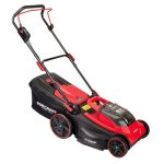 Masina de tuns iarba, gazon, electrica, motor fara perii, 2x20V Li-ion 4 Ah, incarcator, 43 cm, Worcraft - imagine 20