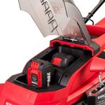 Masina de tuns iarba, gazon, electrica, motor fara perii, 2x20V Li-ion 4 Ah, incarcator, 43 cm, Worcraft - imagine 15