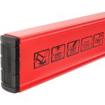 Nivela (boloboc), rosu, 2 bule, 120 cm, Richmann Exclusive - imagine 4