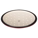 Oala de fonta emailata cu capac, maner din inox, rosie, 4 L, Magic Home - imagine 3