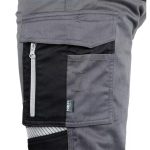 Pantaloni de lucru, bumbac, poliester, intariri genunchi, model Mix&Match, gri, marimea XL/54, NEO - imagine 4