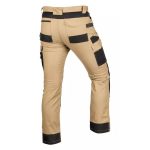Pantaloni de lucru, poliester, bumbac, intariri genunchi, model Mix&Match, bej, marimea XL/54, NEO - imagine 3