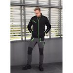 Pantaloni de lucru, elastici, poliamida, model Premium, gri inchis, marimea M/50, NEO - imagine 11