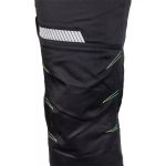 Pantaloni de lucru, bumbac, poliester, intariri genunchi, model Mix&Match, negru, marimea XL/54 - imagine 3