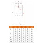 Pantaloni de lucru, reflectorizanti, negru si galben, model Hi-Vis, marimea S/48, NEO - imagine 7