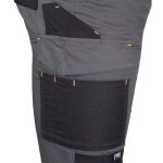 Pantaloni de lucru, poliester, bumbac, intariri genunchi, model Mix&Match, gri, marimea M/50, NEO - imagine 6