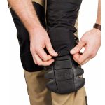 Pantaloni de lucru, poliester, bumbac, intariri genunchi, model Mix&Match, bej, marimea M/50, NEO - imagine 8