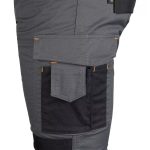 Pantaloni de lucru, poliester, bumbac, intariri genunchi, model Mix&Match, gri, marimea M/50, NEO - imagine 7
