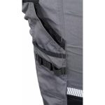 Pantaloni de lucru, bumbac si poliester, cu intariri pentru genunchi, model Mix&Match, gri, marimea XXL/56, NEO - imagine 9