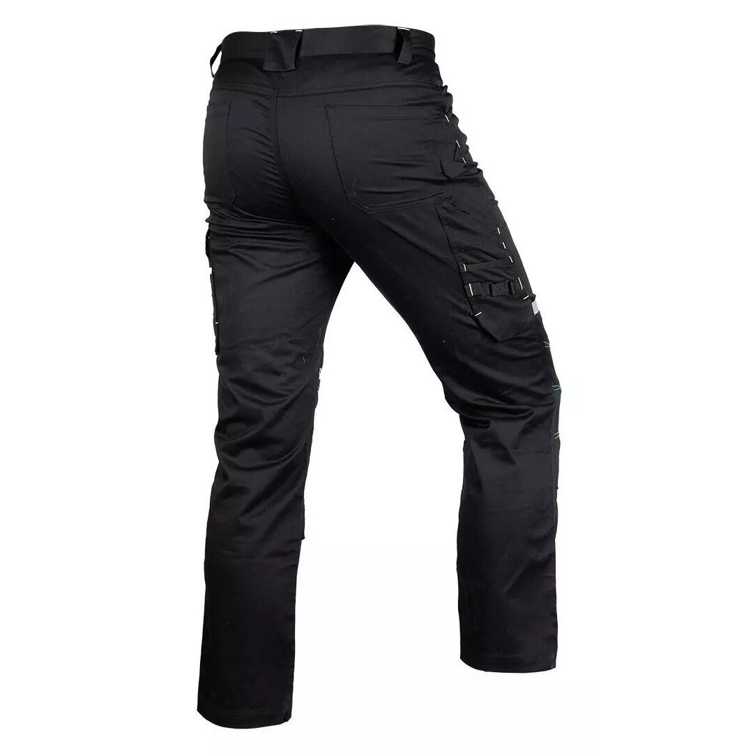 Pantaloni de lucru, bumbac si poliester, cu intariri pentru genunchi, model Mix&Match, negru, marimea XXL/56, NEO Pantaloni de lucru, bumbac si poliester, cu intariri pentru genunchi, model Mix&Match, negru, marimea XXL/56, NEO