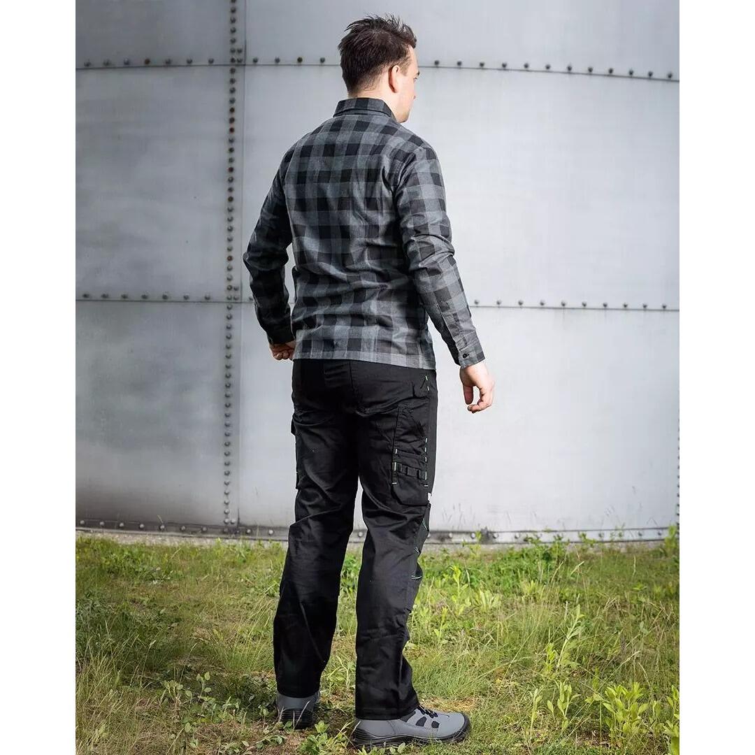 Pantaloni-de-lucru-bumbac-si-poliester-cu-intariri-pentru-genunchi-model-Mix-Match-negru-marimea-XXL-56-NEO-5_square Pantaloni de lucru, bumbac si poliester, cu intariri pentru genunchi, model Mix&Match, negru, marimea XXL/56, NEO - imagine 5