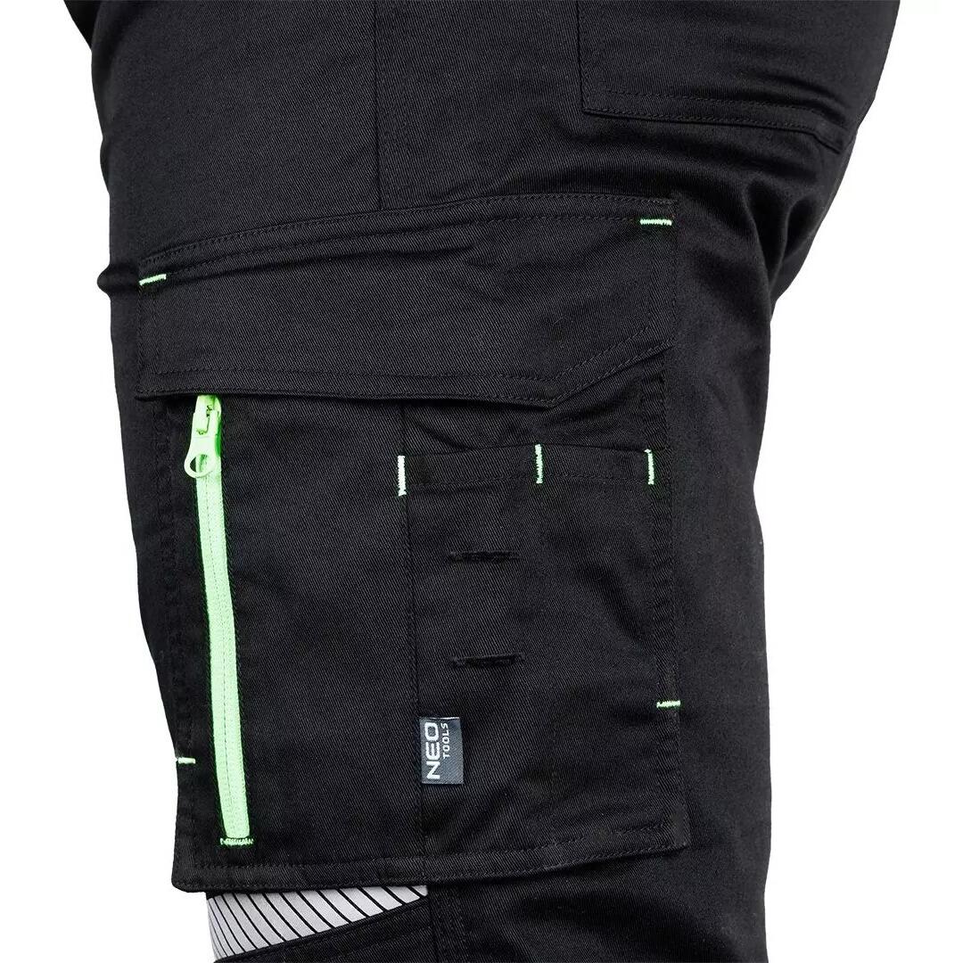 Pantaloni-de-lucru-bumbac-si-poliester-cu-intariri-pentru-genunchi-model-Mix-Match-negru-marimea-XXL-56-NEO-6_square Pantaloni de lucru, bumbac si poliester, cu intariri pentru genunchi, model Mix&Match, negru, marimea XXL/56, NEO - imagine 6