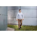 Pantaloni de lucru, bumbac si poliester, model Mix&Match, maro, marimea XXL/56, NEO - imagine 10