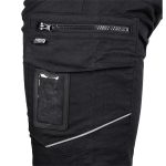 Pantaloni de lucru, bumbac si poliester, model Mix&Match, negru, marimea XXL/56, NEO - imagine 6