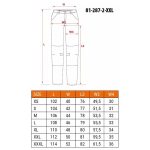 Pantaloni de lucru, bumbac si poliester, model Mix&Match, negru, marimea XXL/56, NEO - imagine 9